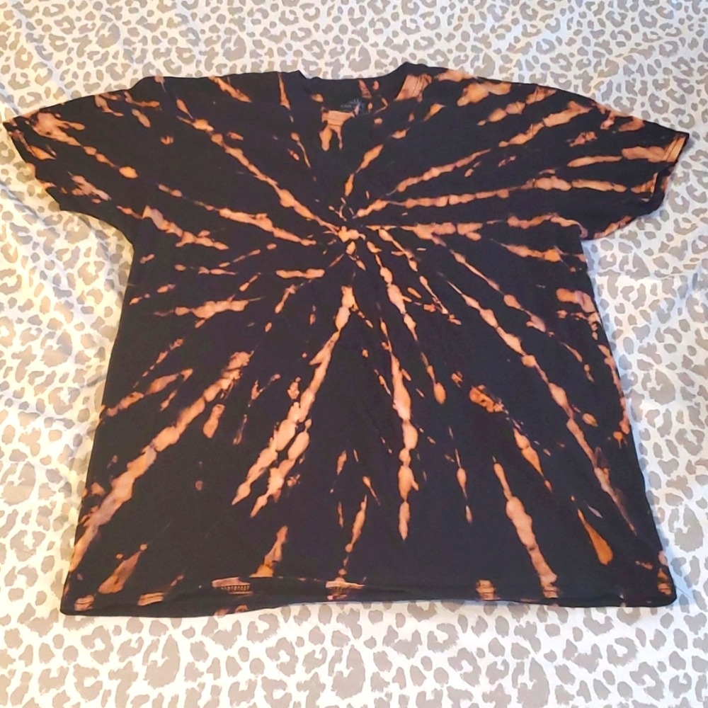 Custom Reverse Tie Dye Tee